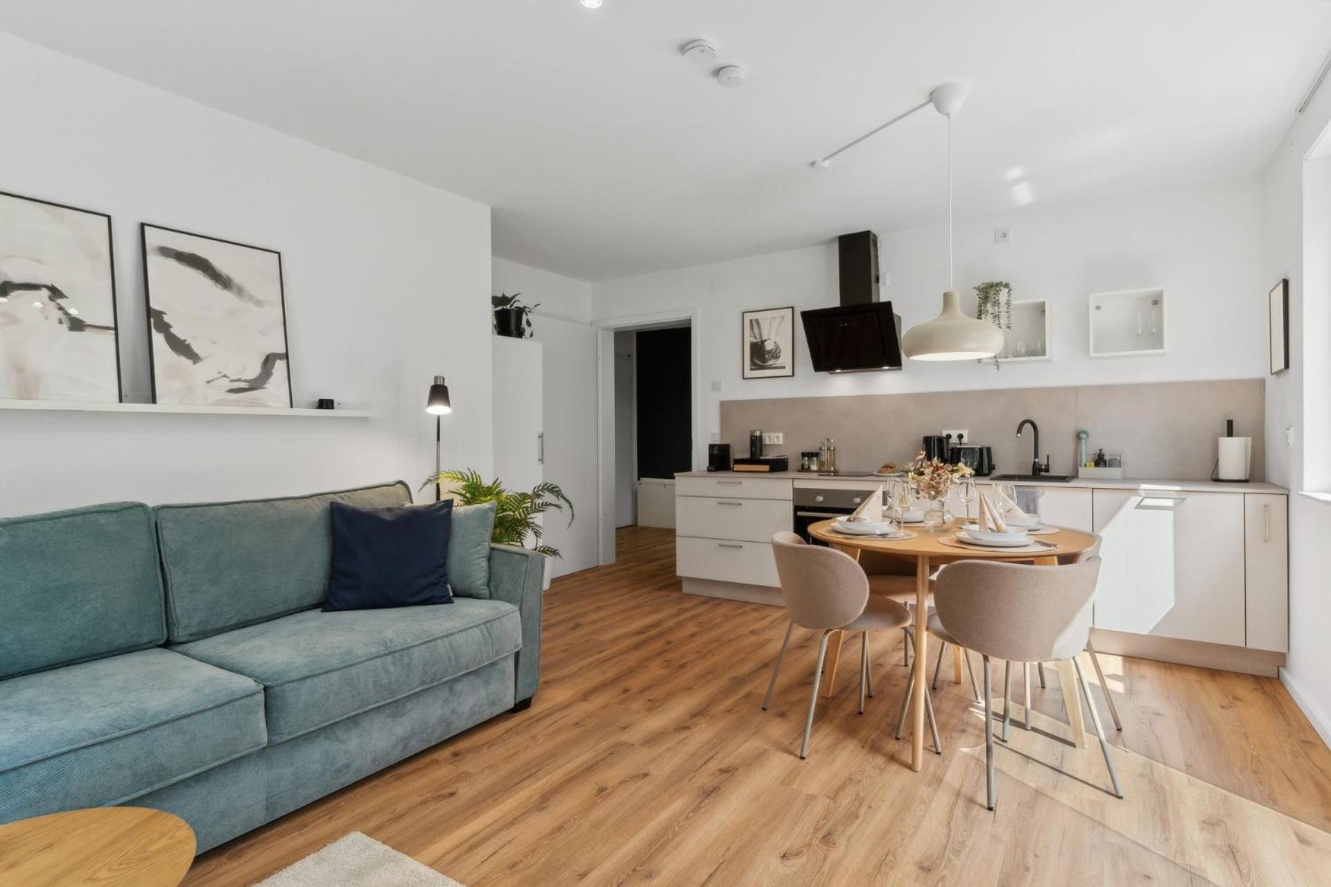 Zwei Apartments Fuer Bis Zu 8 Personen Zentral, Modern, Mit Terrasse & Balkon بيليفيلد المظهر الخارجي الصورة