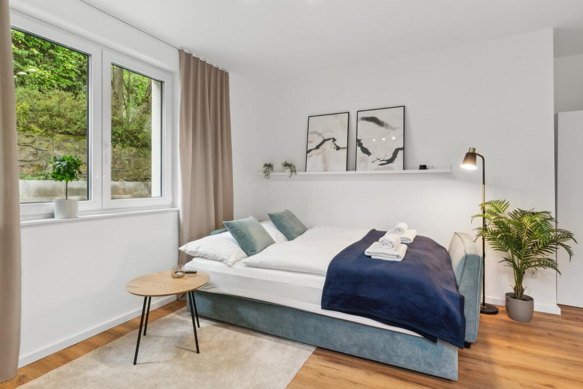 Zwei Apartments Fuer Bis Zu 8 Personen Zentral, Modern, Mit Terrasse & Balkon بيليفيلد المظهر الخارجي الصورة