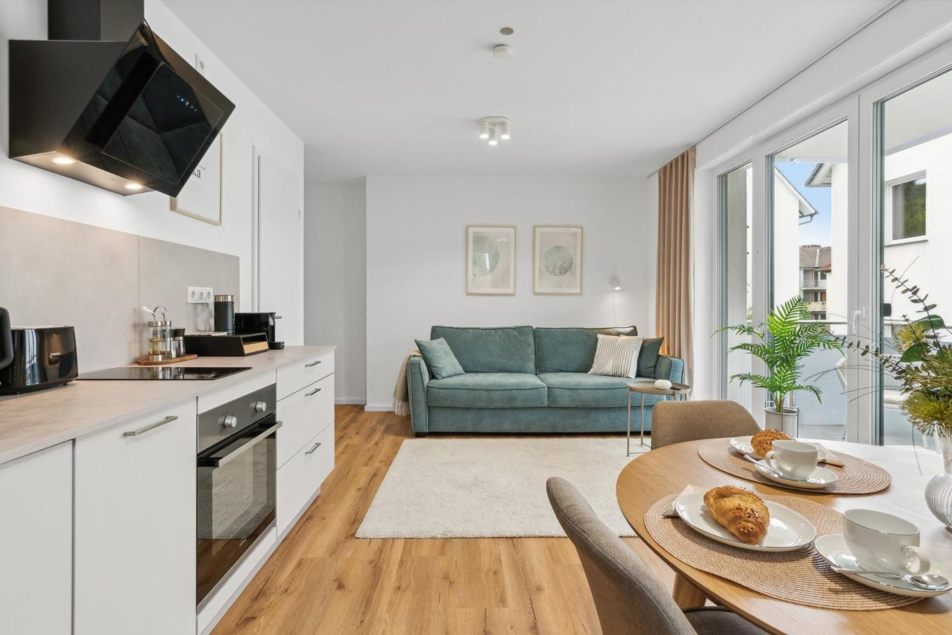 Zwei Apartments Fuer Bis Zu 8 Personen Zentral, Modern, Mit Terrasse & Balkon بيليفيلد المظهر الخارجي الصورة