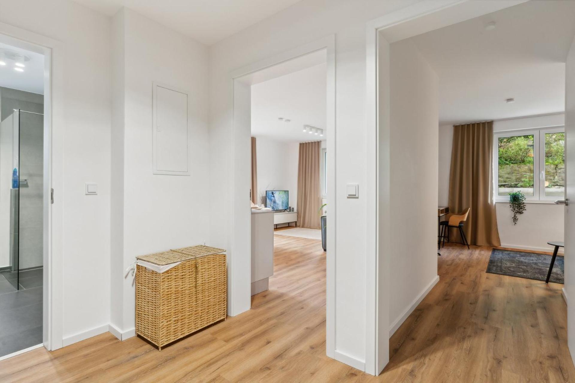 Zwei Apartments Fuer Bis Zu 8 Personen Zentral, Modern, Mit Terrasse & Balkon بيليفيلد المظهر الخارجي الصورة