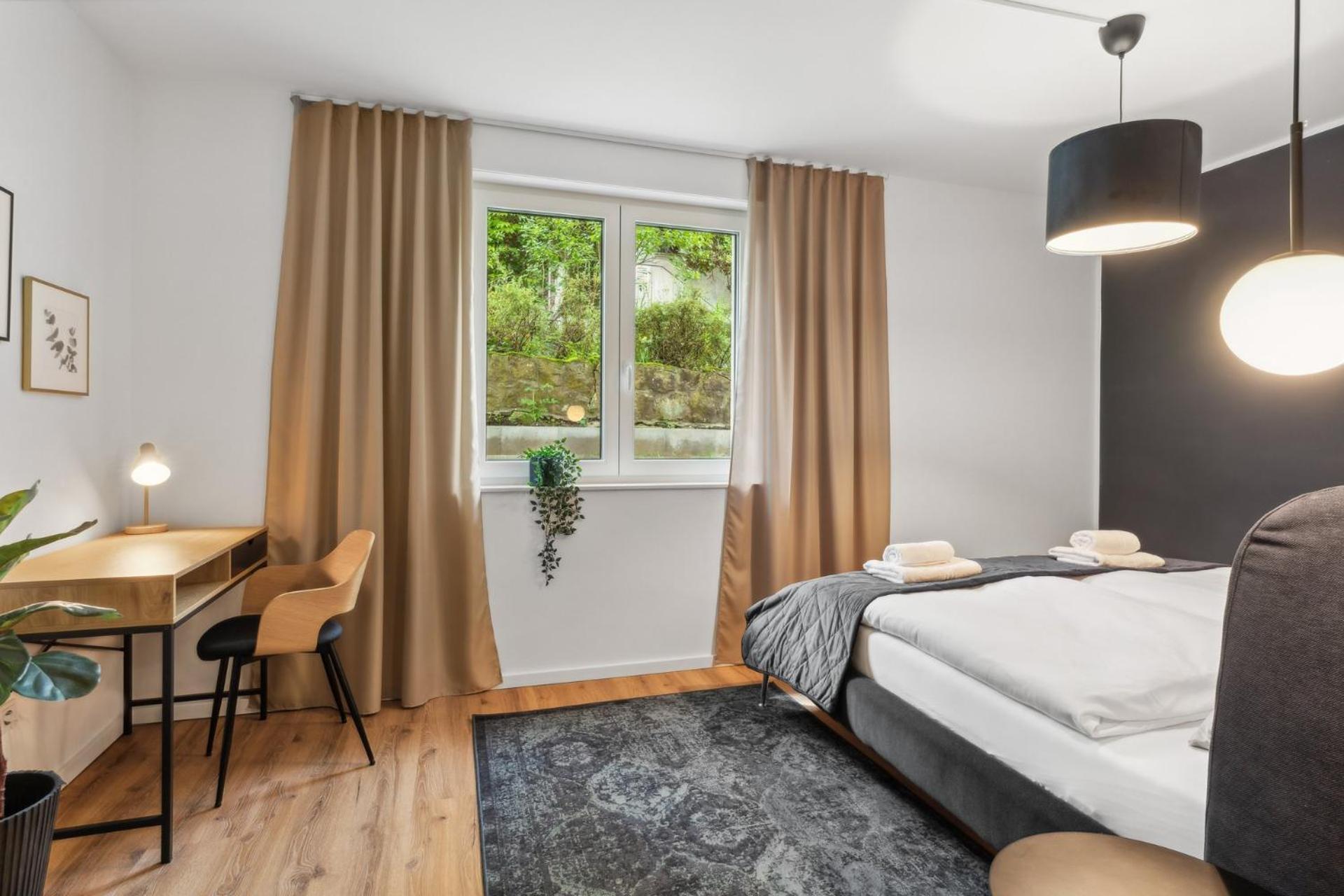 Zwei Apartments Fuer Bis Zu 8 Personen Zentral, Modern, Mit Terrasse & Balkon بيليفيلد المظهر الخارجي الصورة