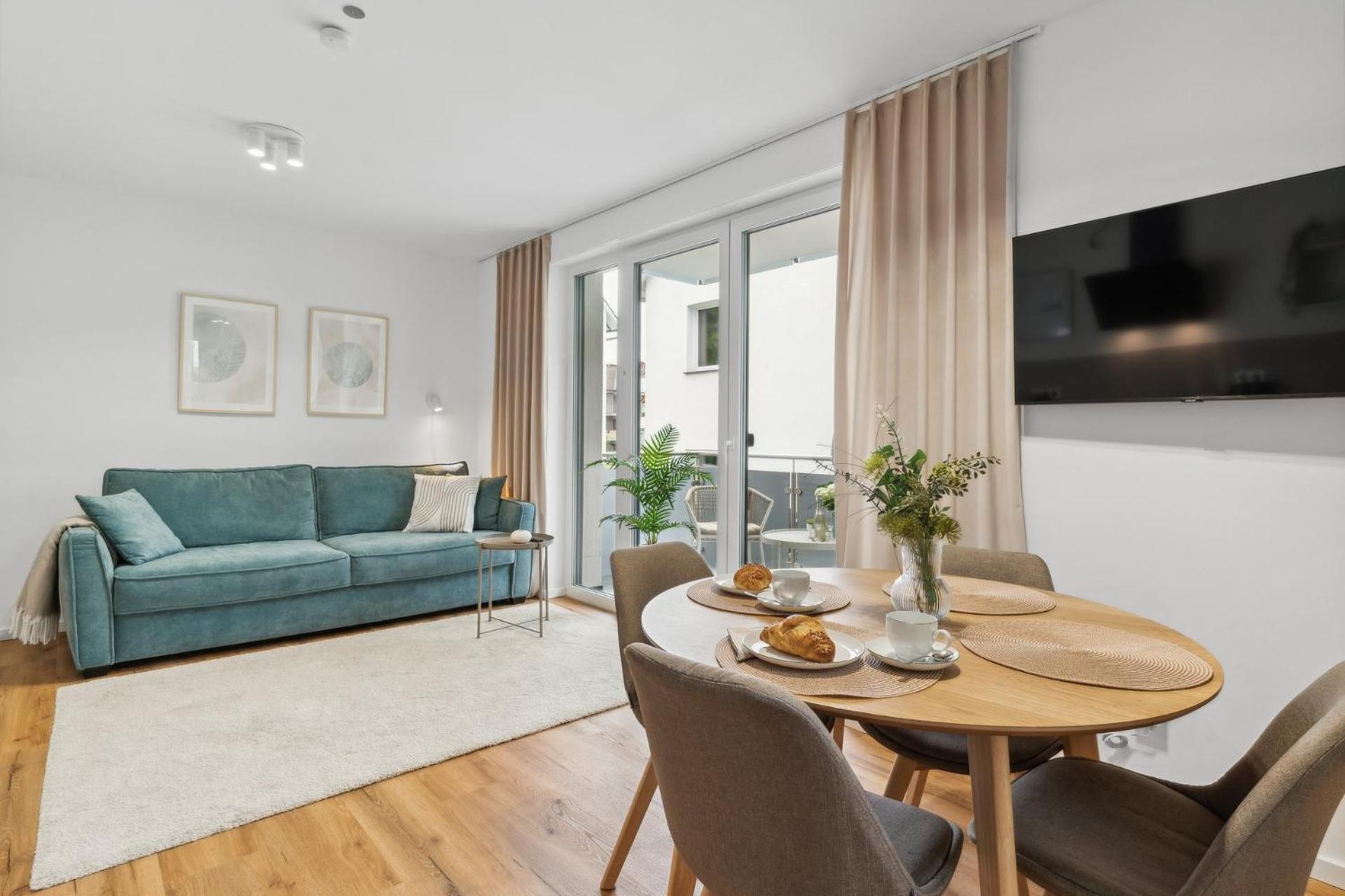 Zwei Apartments Fuer Bis Zu 8 Personen Zentral, Modern, Mit Terrasse & Balkon بيليفيلد المظهر الخارجي الصورة